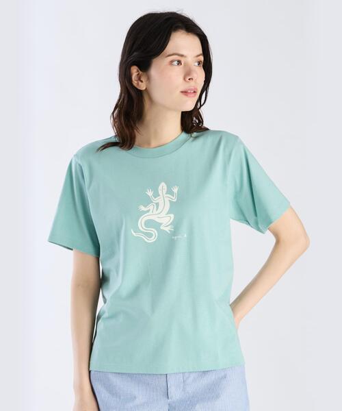 agnes b. tシャツ SF64 TS レザールTシャツ レディース