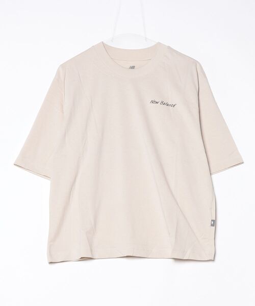 売れ筋商品|||ニューバランス Tシャツ レディース トップス ICONIC COLLEGIATE OVERSIZED - Print T-shirt - white wt41519wt_nb_70_i?$