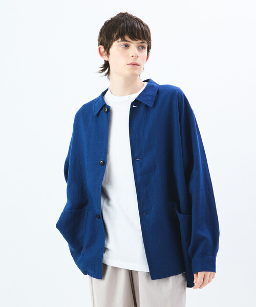 ORCIVAL シャツ | リネン カバーオールシャツ MEN メンズ