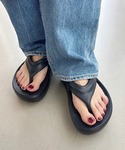 厚底 リカバリーサンダル スポーツサンダル サ...の詳細画像5