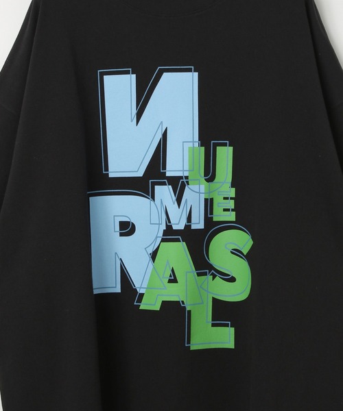 NUMERALS tシャツ 「NUMERALS」グラフィックTシャツ メンズ