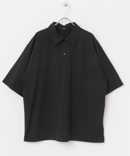 natiam スナップボタン　ポロシャツ ITEMS URBANRESEARCH ポロシャツ 「撥水/イージーケア/接触冷感