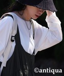 tシャツ 無地 長袖 ロンT レディース メンズの詳細画像5