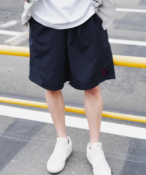 U.S. POLO ASSN.（ユーエスポロアッスン） ワイドパンツ ハーフパンツ
