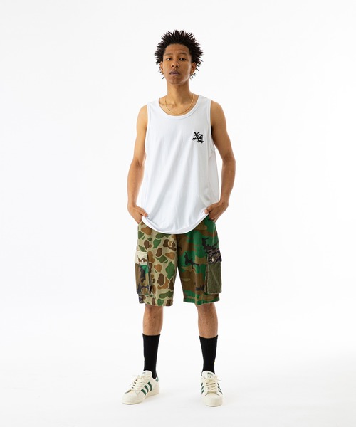 サプールヒョウ柄 タンクトップ X-LARGE エクストララージ（XLARGE）（メンズ）SLANTED OG タンクトップ