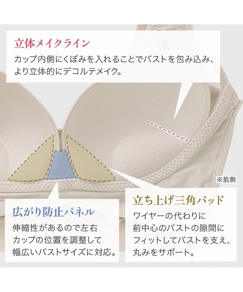 BRADELIS NewYork（ブラデリスニューヨーク） ノンワイヤーブラ