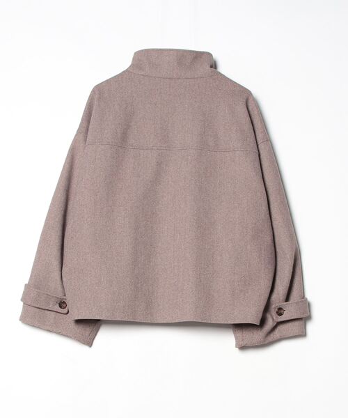 [etoll.] пальто с отложным воротником M Brown женский 