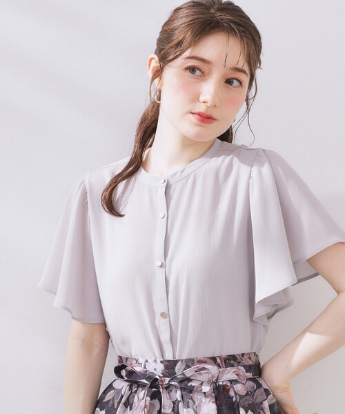 Couture Brooch ブラウス シャツ 「キレイめ・通勤」前後2WAY