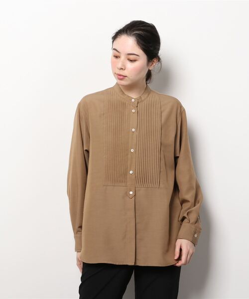 SHIPS 「SHIPS」 長袖ブラウス ONE SIZE ベージュ レディース