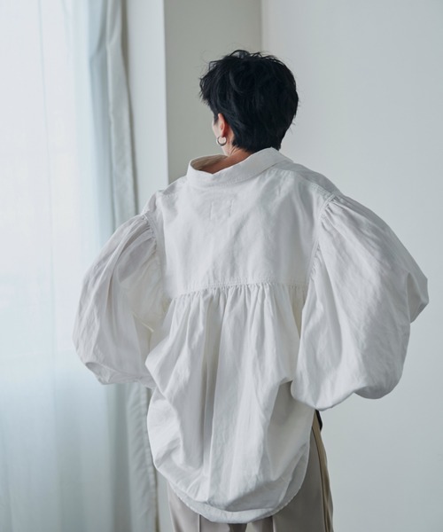 GENE HEAVENS 「GENE HEAVENS」 長袖シャツ ONE SIZE ブルー