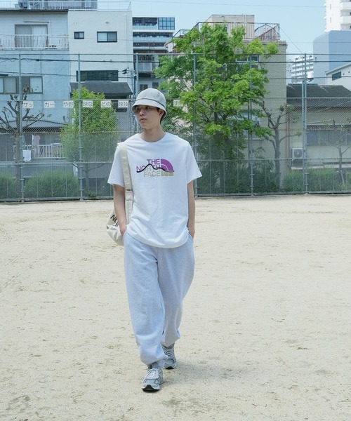 「THE NORTH FACE」 半袖Tシャツ LARGE ホワイト メンズ