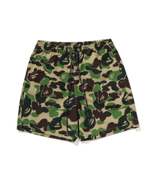 A BATHING APE パンツ ABC CAMO ONE POINT RELAXED FIT WATER