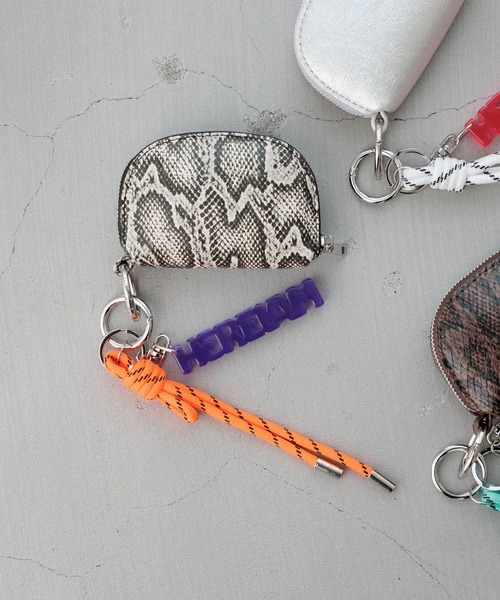 蛍光 ネオンカラー)（レディースキーホルダー、キーリング