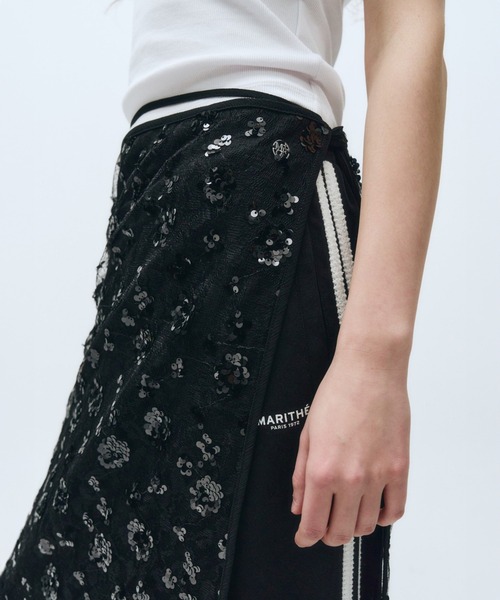 MARITHE + FRANCOIS GIRBAUD スカート W LAYERED SKIRT