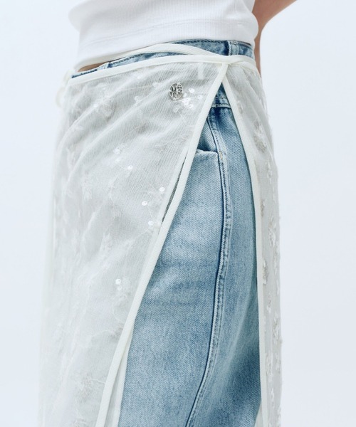 MARITHE + FRANCOIS GIRBAUD スカート W LAYERED SKIRT