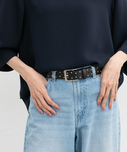 フォクシー　レディースベルト2本セット Honeys ベルト スタッズベルト レディース : ZOZOTOWN Yahoo!店