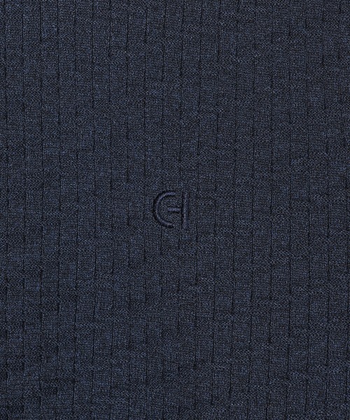 セーター ニット 「COLE HAAN/コール ハーン」別注ブリスタージャガードハイゲージニットTEE「マシンウォッシャブル」 メンズ_22