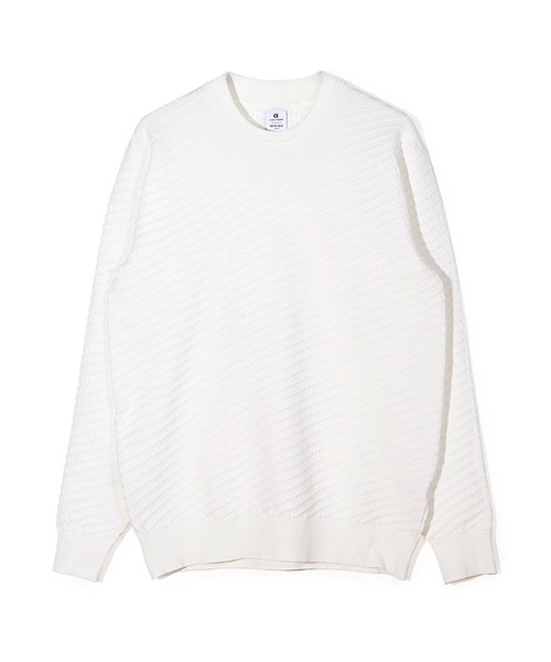 セーター ニット 「COLE HAAN/コール ハーン」別注ブリスタージャガードハイゲージニットTEE「マシンウォッシャブル」 メンズ_20