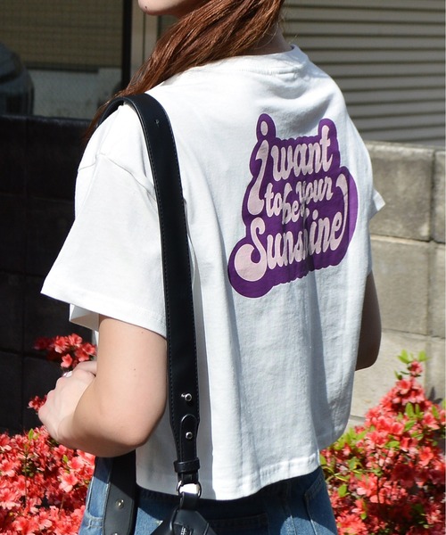 tシャツ 「spiritoso」ポップカラーショート丈Tシャツ レディース | spiritoso | 07