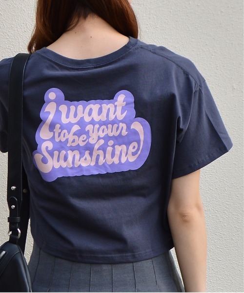 tシャツ 「spiritoso」ポップカラーショート丈Tシャツ レディース | spiritoso | 18