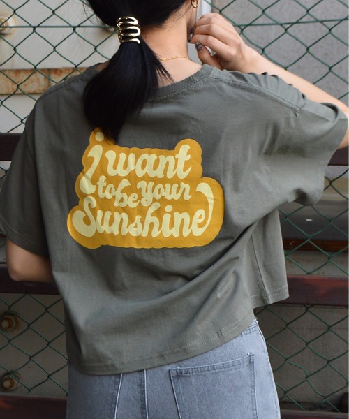 tシャツ 「spiritoso」ポップカラーショート丈Tシャツ レディース | spiritoso | 25
