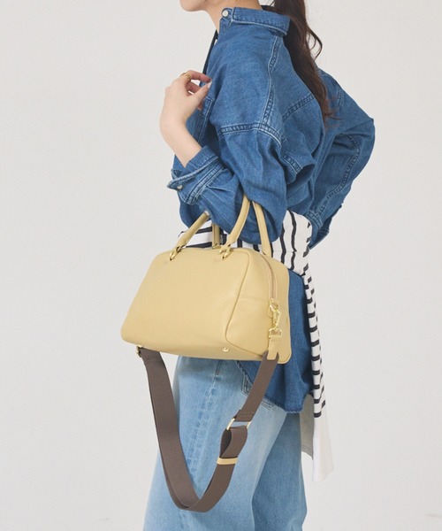 soeur（スール） ボストンバッグ 「新色追加」○SOEUR/レザーボストン