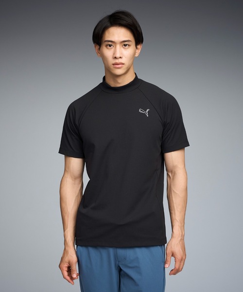 PUMA（プーマ） tシャツ メンズ ゴルフ シャドウキャット ハイネック