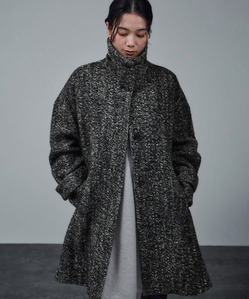 SALON adam et rope'（サロン アダム エ ロペ） ステンカラーコート