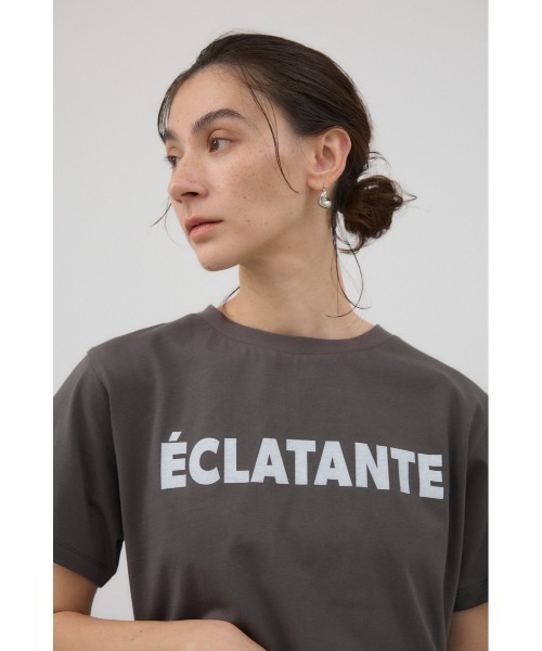 「crie conforto」 半袖Tシャツ FREE オフホワイト レディース_画像3