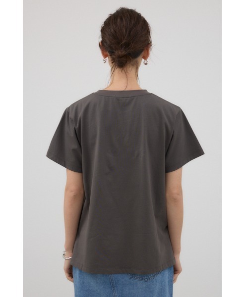 「crie conforto」 半袖Tシャツ FREE オフホワイト レディース_画像7