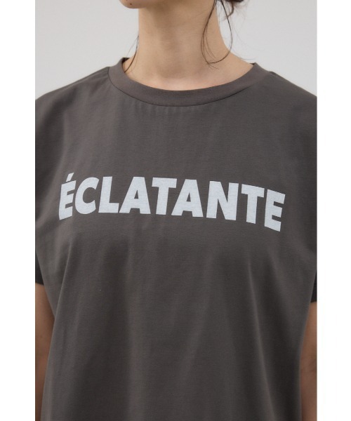 「crie conforto」 半袖Tシャツ FREE オフホワイト レディース_画像8