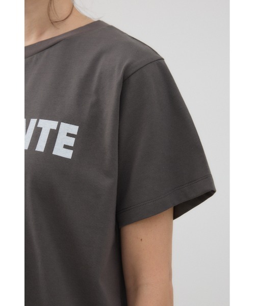 「crie conforto」 半袖Tシャツ FREE オフホワイト レディース_画像9