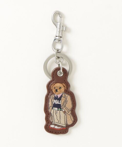 POLO RALPH LAUREN ポロベア レザーキーホルダー POLO RALPH LAUREN BEAR LEATHER KEY RING ポロ・ベアー