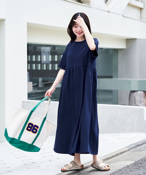 FREAK'S STORE（フリークスストア） 半袖ワンピース SMALL レッド