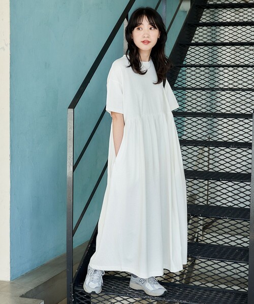 FREAK'S STORE（フリークスストア） 半袖ワンピース SMALL レッド