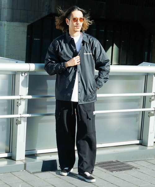 THRASHER（スラッシャー） コーチジャケット X-LARGE ブラック
