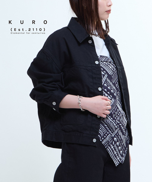 CONVERSE TOKYO デニムジャケット gジャン 「KURO」DENIM JACKET