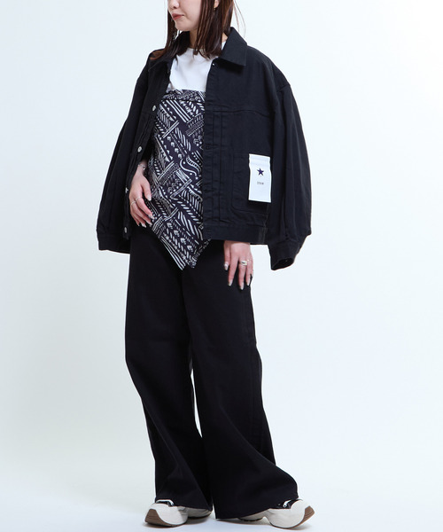 CONVERSE TOKYO デニムジャケット gジャン 「KURO」DENIM JACKET