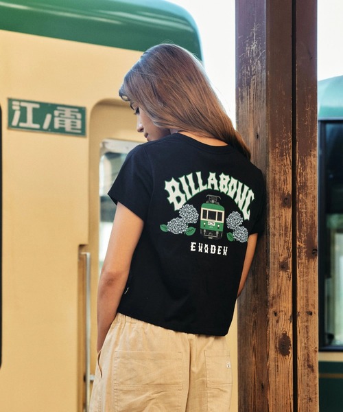 BILLABONG tシャツ レディース 「江ノ電×BILLABONG」ENODEN BABY