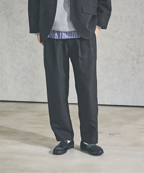 BAYFLOW（ベイフロー） パンツ 「セットアップ可」ドライタッチ2タック