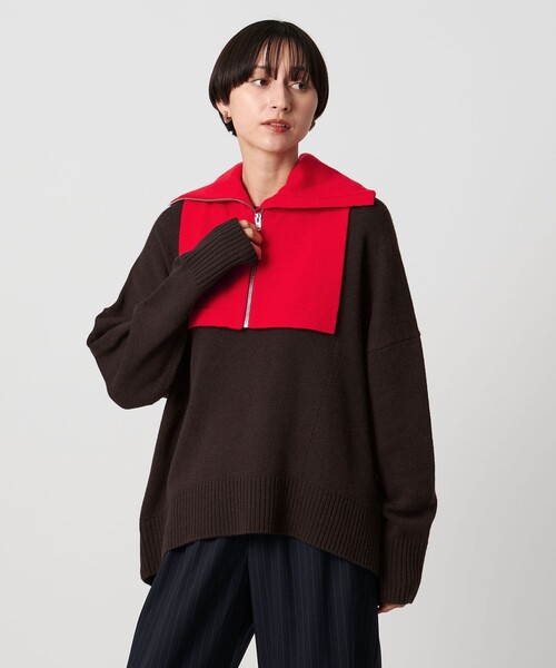 CINOH（チノ） ニット セーター 「別注」「CINOH」ネックウォーマー