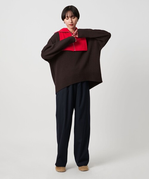 CINOH（チノ） ニット セーター 「別注」「CINOH」ネックウォーマー