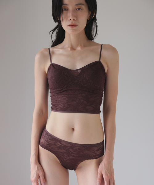 EMILI WEEK ラッセルレースクロップドブラキャミソール EMILY WEEK（エミリーウィーク） ラッセルレースクロップドブラ