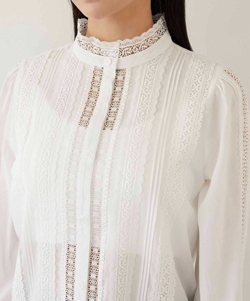 Luan（ルアン） ブラウス シャツ 「Luan」LAVERS LACE BLOUSE/リバー