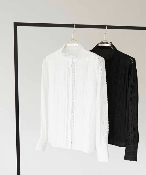 Luan（ルアン） ブラウス シャツ 「Luan」LAVERS LACE BLOUSE/リバー