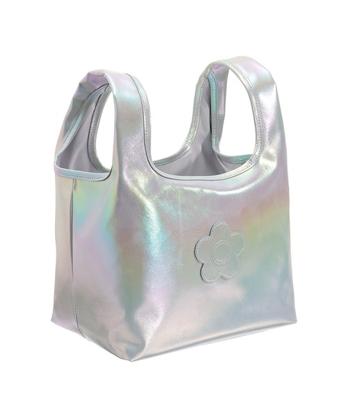 MARY QUANT（マリークヮント） トートバッグ FREE シルバー レディース