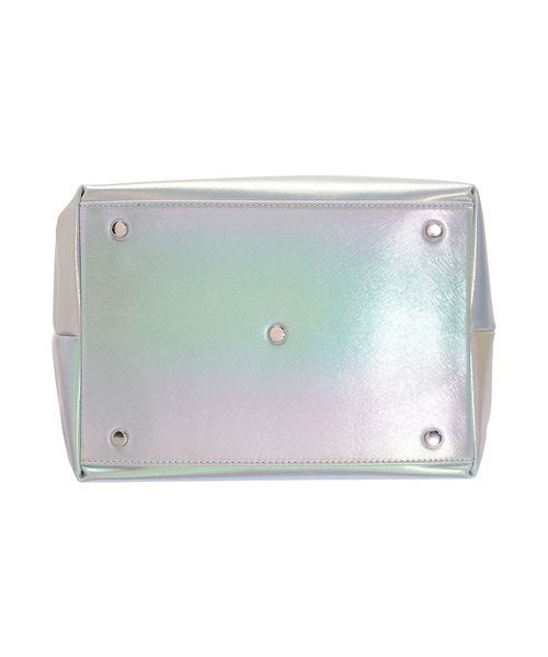 MARY QUANT（マリークヮント） トートバッグ FREE シルバー レディース