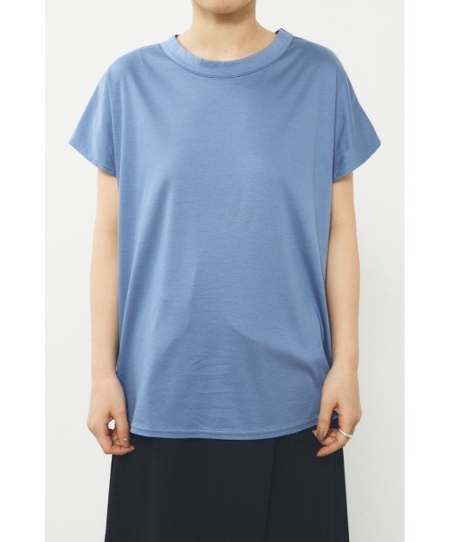 「BLACK BY MOUSSY」 半袖カットソー FREE ブルー レディース_画像8