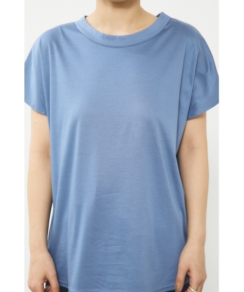 「BLACK BY MOUSSY」 半袖カットソー FREE ブルー レディース_画像9