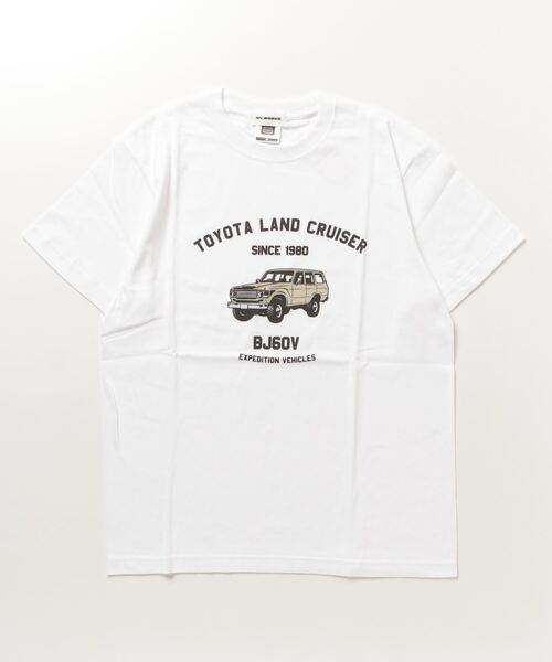 「THE BAREFOOT」 半袖Tシャツ MEDIUM ホワイト メンズ_画像4